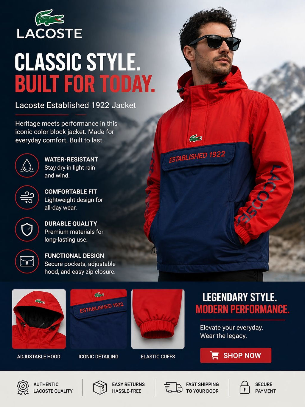 Lacoste jacket