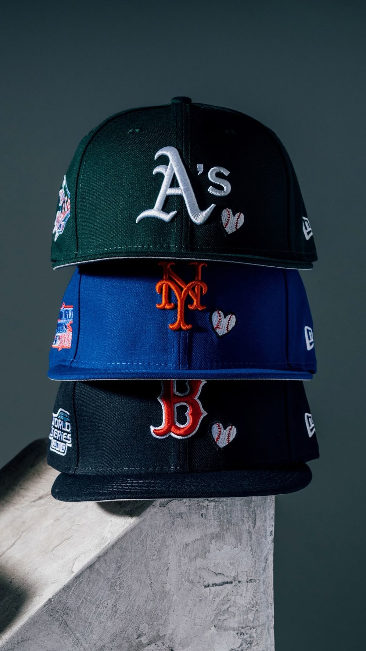 Fitted caps