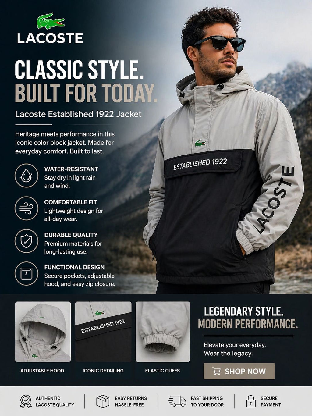 Lacoste jacket