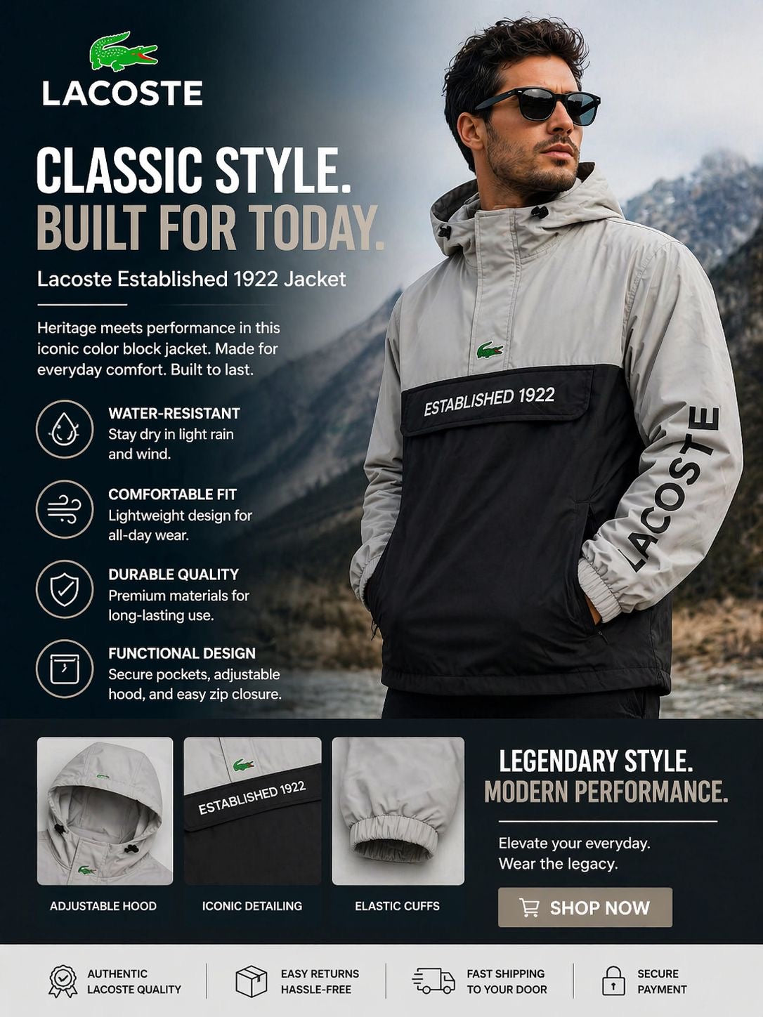 Lacoste jacket