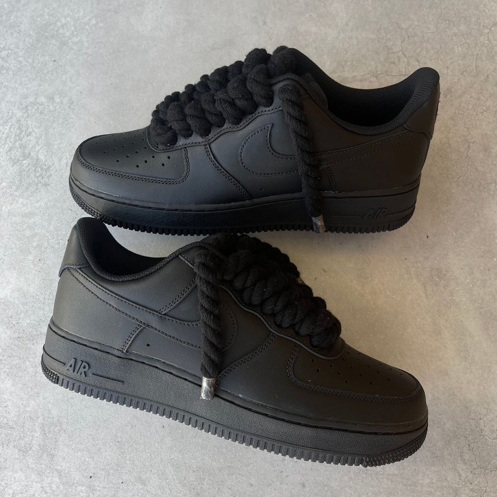 Air force 1 ropes (B&W)