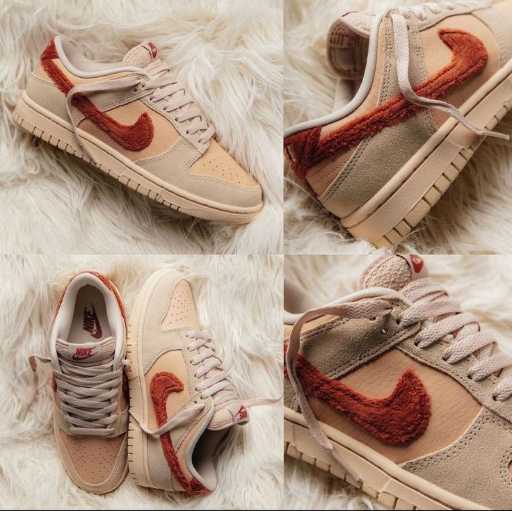 Nike Dunk lows Terry Swoosh